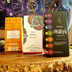 Óleo Perfumado Goloka Pure Oil- Nag Champa: Energia da Meditação - loja online
