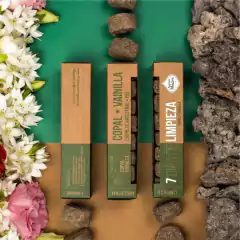 Pastilha de Defumação 7 Dias De Limpeza Copal e Baunilha - Sagrada Madre - comprar online