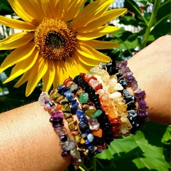 Pulseira Amazonita Cascalho - Atrai Boa Sorte