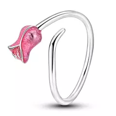 Anillo tulipan ajustable en internet
