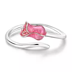 Anillo tulipan ajustable