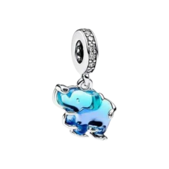 Charm elefante celeste - comprar online