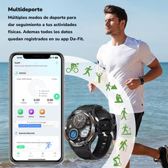 Smartwatch Reloj Isanfit Sumergible Llamadas Hombre Luz Kt76 en internet