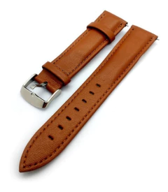 Malla Correa De Cuero Con Hebilla 20 Mm Para Smartwatch