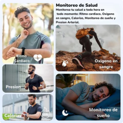 Smartwatch Reloj Isanfit Sumergible Llamadas Hombre Luz Kt76 en internet