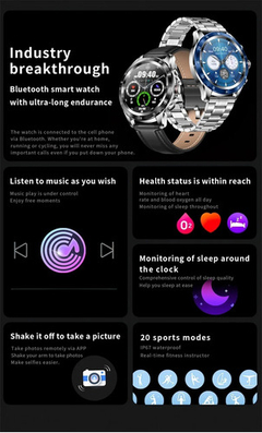 Reloj Smartwatch Nx1 Hombre Llamadas
