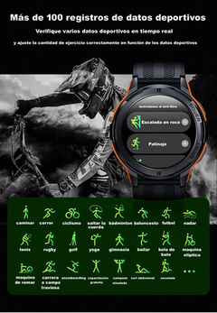 Imagen de Reloj Smartwatch C25 Resistente Llamadas Fitness Bluetooth