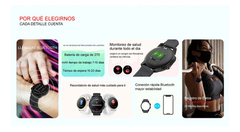 Smart Watch Mw04 Llamadas Urbano Deportivo, Presión Arterial