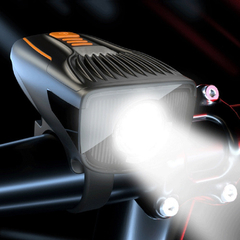 Luz Bicicleta Inteligente Bc23 Recargable + Soporte Casco en internet
