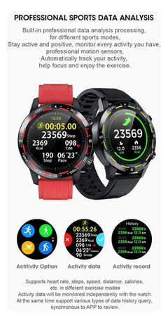 Reloj Smartwatch L12 Reloj Sumergible Electrocardiograma Ecg - comprar online