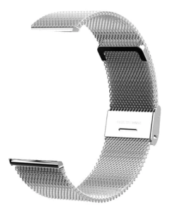 Malla Metálica 20 Mm Acero Inoxidable Para Smartwatch - TecnojuegosBahia