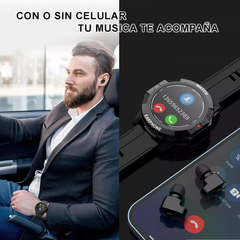 Smartwatch Con Auriculares Tws, Hifi Para Samsung iPhone Mp3 - comprar online