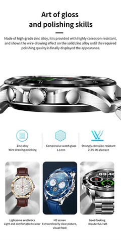 Reloj Smartwatch Nx1 Hombre Llamadas en internet