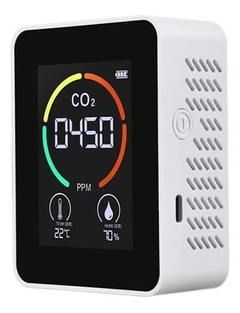 Medidor De Co2 Dioxido Carbono Humedad Termometro Alarma