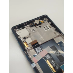 Modulo Pantalla Para Edge 50 Fusion Actualiza Xt2429 Marco Azul Petróleo - comprar online