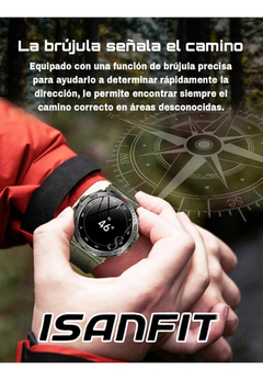 Isanfit Smartwatch Mk68 Deportivo Llamadas Brujula - tienda online