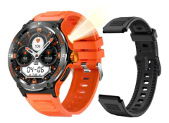 Smartwatch Reloj Isanfit Sumergible Llamadas Hombre Luz Kt76
