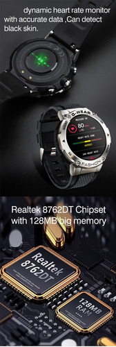 Smart Watch Grande Metal Hombre Fashion Para Samsung iPhone