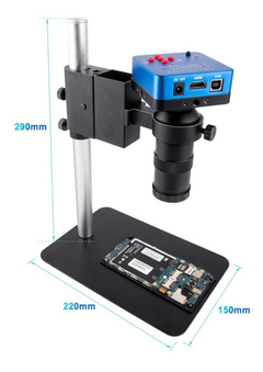 Microscopio Digital 38 Mp Usb Hdmi Luz 56 Led 130x Micro Sd* - tienda online