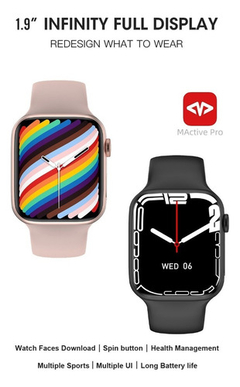 Smartwatch Microwear W17 45m P/ Samsung iPhone Moto Serie 7 - TecnojuegosBahia