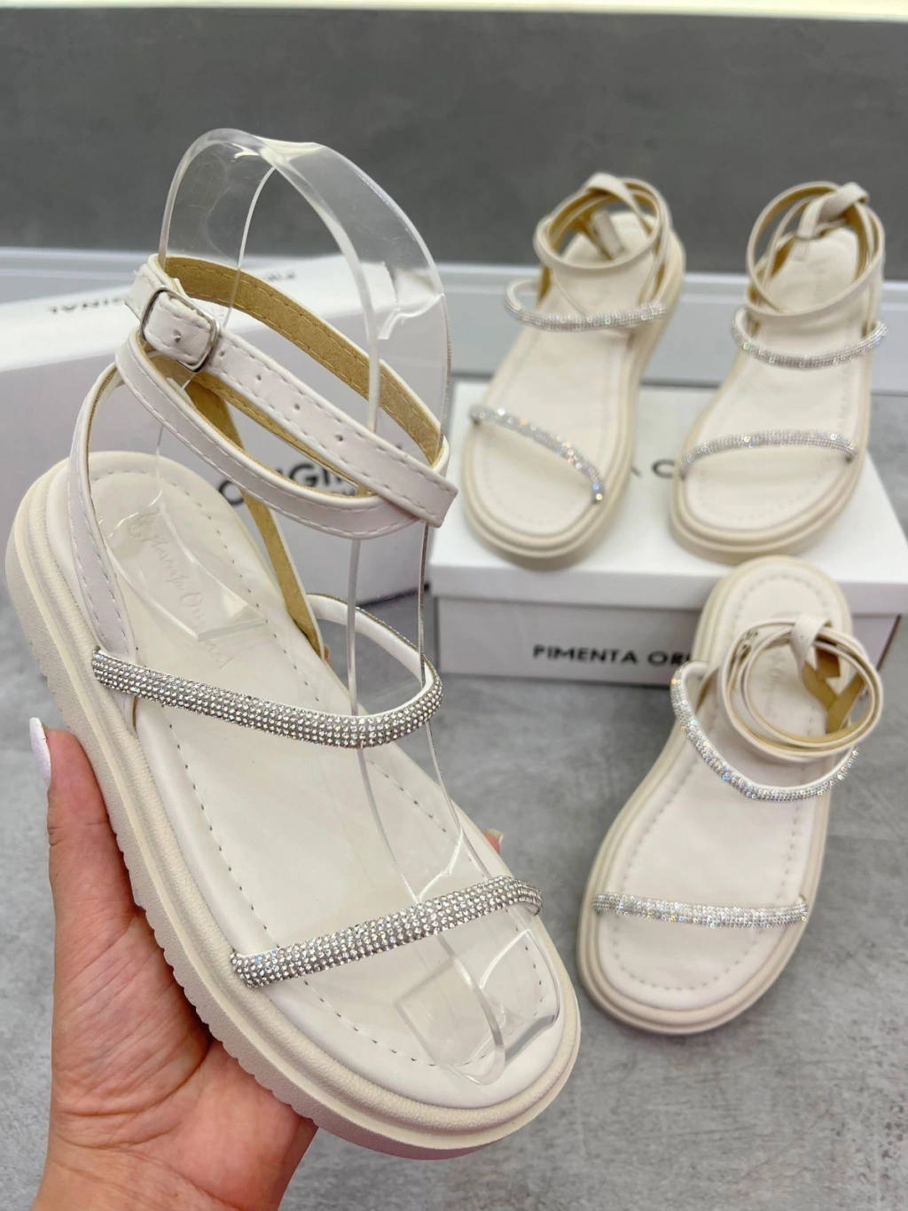 papete birken 2 tiras pimenta doce off white