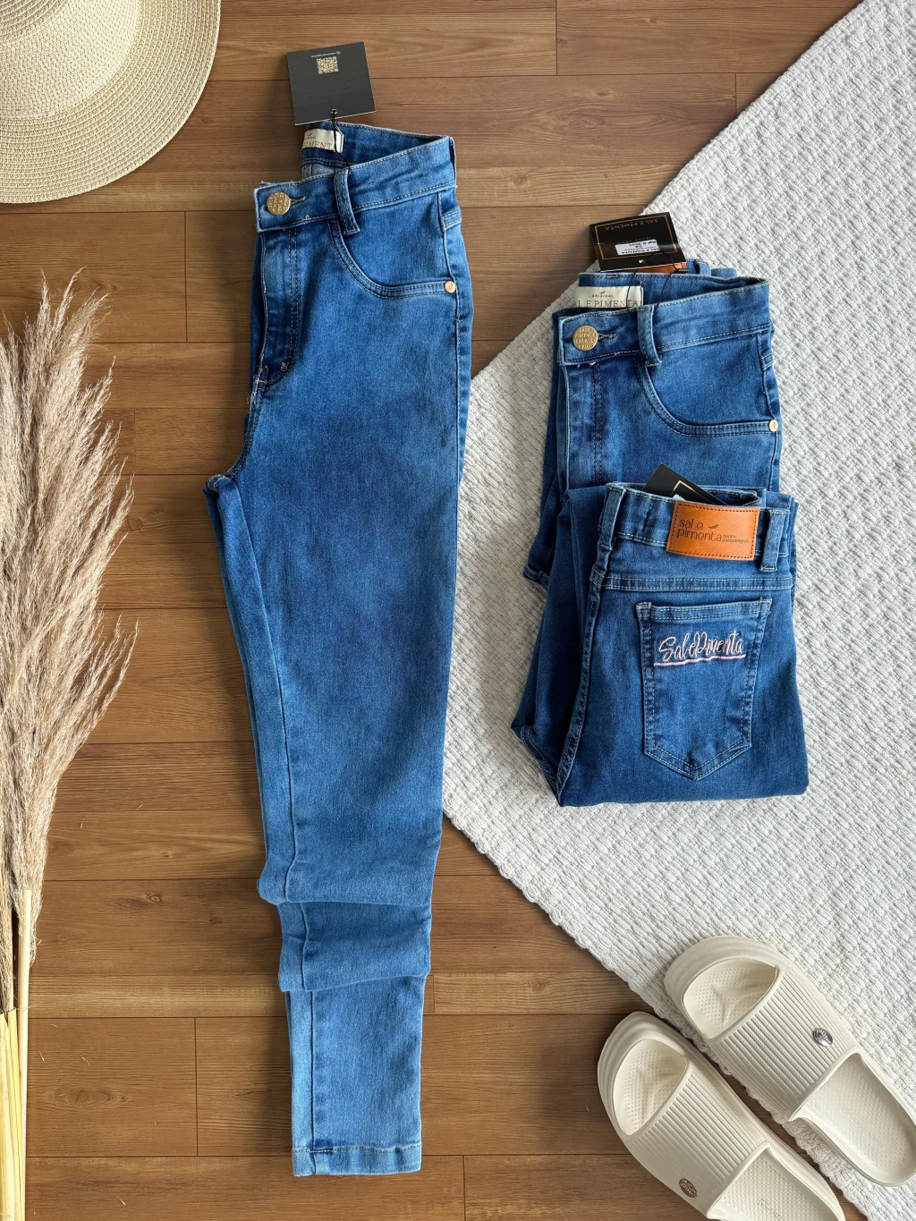 Calça sal e pimenta 2625