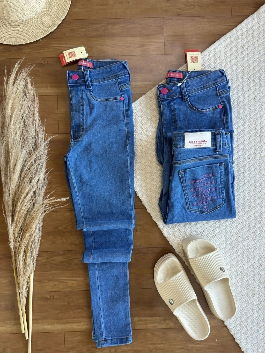 Calça sal e pimenta 791