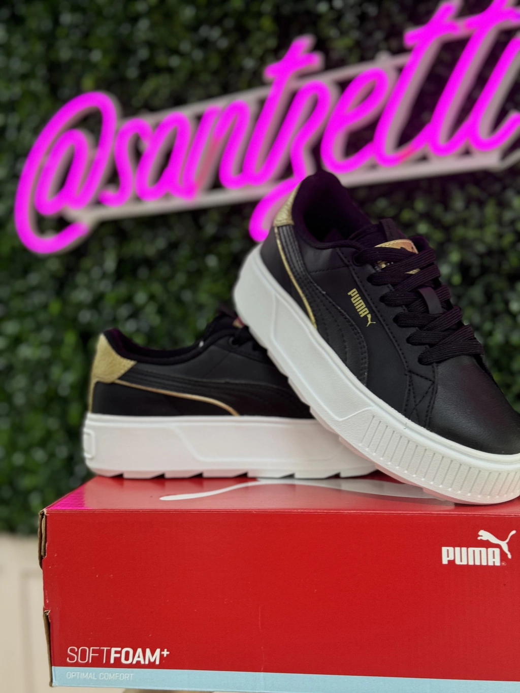 Puma Pop up metallics bdp preto