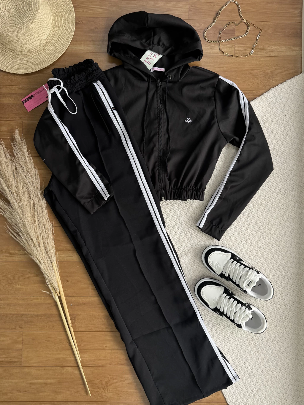 Conjunto sal e pimenta listra