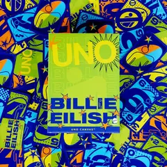 PRÉ ENCOMENDA - Baralho UNO Canvas Billie Eilish