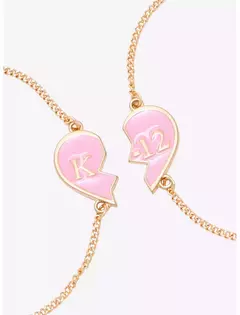 PRÉ ENCOMENDA - Conjunto de pulseiras Melanie Martinez K-12 Heart Best Friends - comprar online