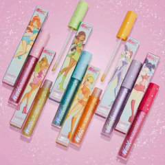 PRÉ ENCOMENDA, envio em até 45 dias - Kit Lip Gloss Winx Club - ColourPop - 6 cores