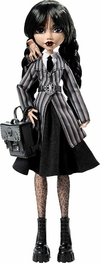 PRÉ ENCOMENDA - Boneca Monster High Wednesday e acessórios - ORIGINAL