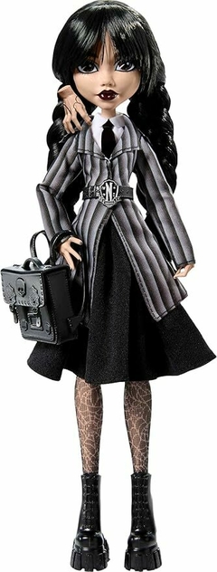 PRÉ ENCOMENDA - Boneca Monster High Wednesday e acessórios - ORIGINAL