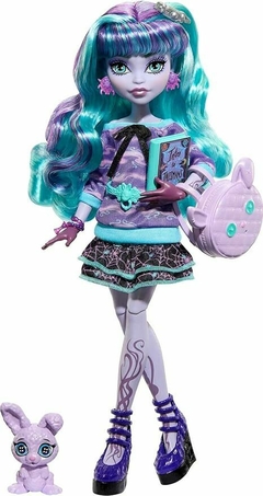 PRÉ ENCOMENDA - Boneca de festa Monster High Creepover, Twyla - ORIGINAL