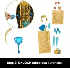 PRÉ ENCOMENDA - Conjunto de bonecas e acessórios Monster High Skulltimate Secrets, Monster Mysteries Cleo De Nile - ORIGINAL - comprar online