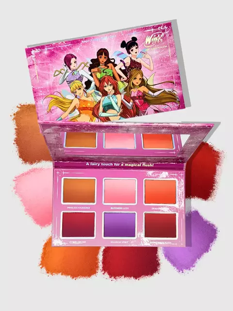 PRÉ ENCOMENDA - Paleta de blush Realm Of Magic Nekoyanin x Winx Club