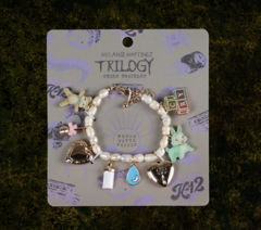PRÉ ENCOMENDA - Pulseira com pingente de pérola de água doce Cry Baby - Melanie Martinez