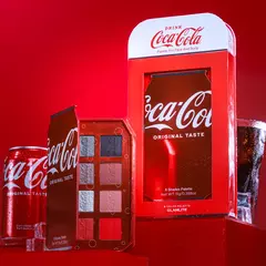 PRÉ ENCOMENDA, Paleta Sombras Coca-Cola Orginal X Glamlite