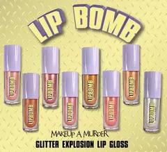 PRÉ ENCOMENDA - LIP BOMB - MAKEUP A MURDER