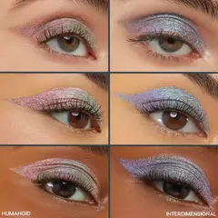 PRÉ ENCOMENDA, Kit de Sombra Líquida cromada - ColourPop x Stranger Things na internet
