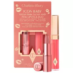 PRÉ ENCOMENDA - Duos de batom e gloss labial KISSING X Charlotte Tilbury na internet