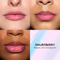 PRÉ ENCOMENDA - Smurfette Smooches Lip Essentials Duo + Chaveiro - FENTY BEAUTY na internet