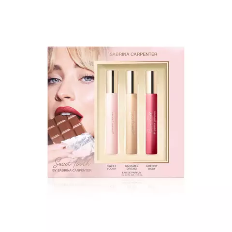 PRÉ ENCOMENDA - Sweet Tooth Travel Trio Giftset - 10ml cada - Sabrina Carpenter