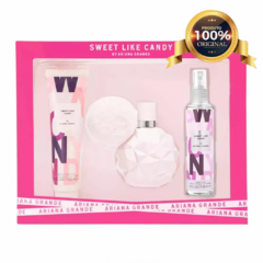 KIT ARIANA GRANDE SWEET LIKE CANDY EDP 3 PEÇAS - ORIGINAL - comprar online