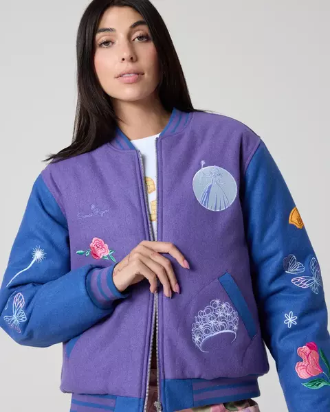 PRÉ ENCOMENDA - Wicked: For Good, Jaqueta Glinda Varsity - By Sammi Ryan