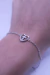 Pulseira Coração Cruz cravejada na internet