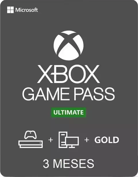 Game pass ultimate 3 Meses - (PRIMARIA)