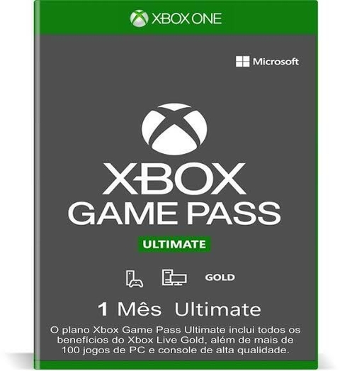 Xbox Game Pass Ultimate – 1 mês - (PRIMARIA)