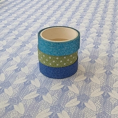 CINTA WASHI TAPES GLITTER x 3 un - comprar online